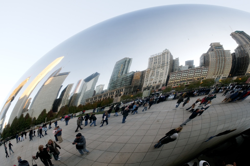 Chicago - Cloud Gate (on N. Michigan Av)